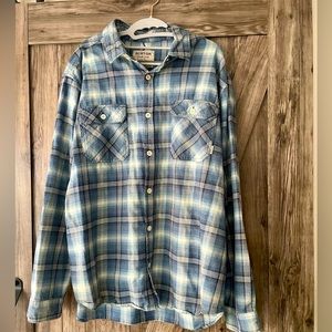 Burton Men’s Plaid Flannel Shirt XXL 2XL